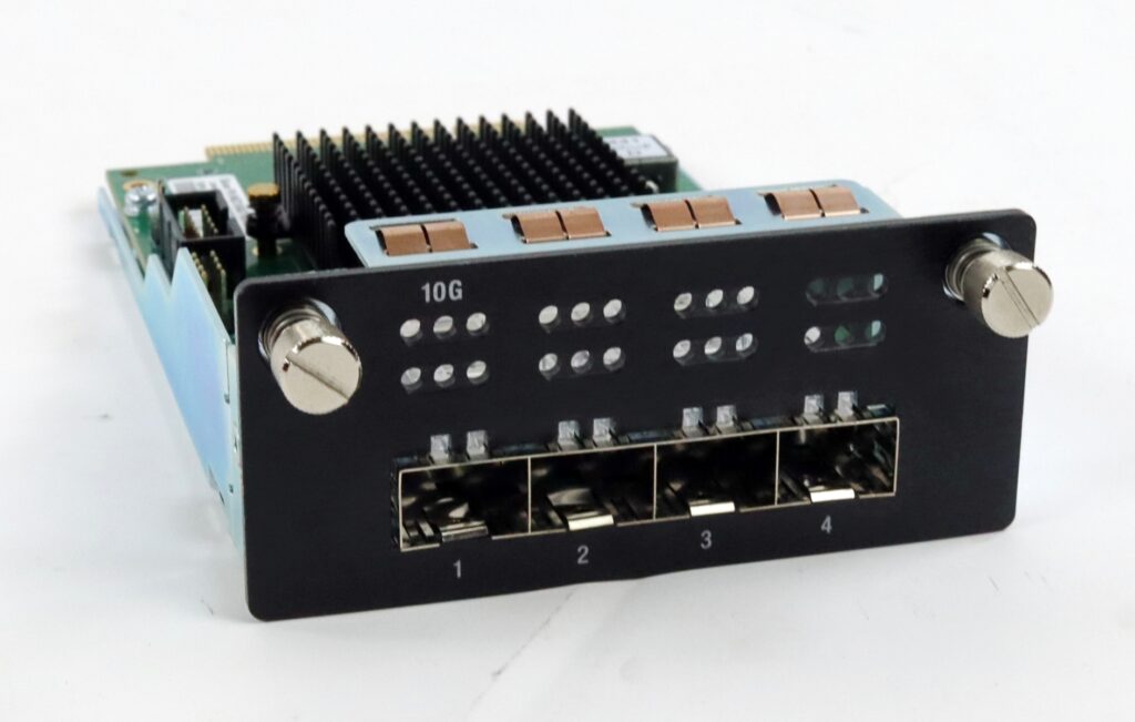 Silicom M4E310G4I71-XR-CP2 4-Port SFP+ 10GbE Network Interface Card Expansion Module