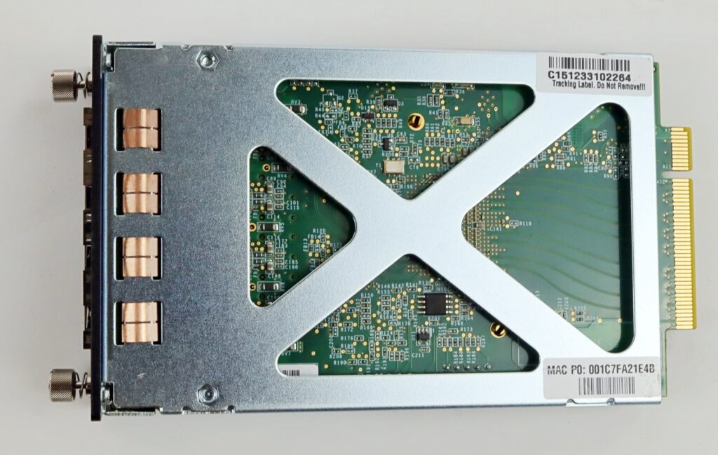 Silicom M4E310G4I71-XR-CP2 4-Port SFP+ 10GbE Network Interface Card Expansion Module - Image 3