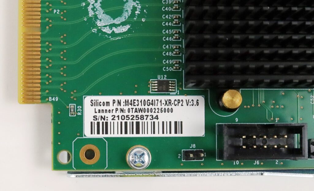 Silicom M4E310G4I71-XR-CP2 4-Port SFP+ 10GbE Network Interface Card Expansion Module - Image 4
