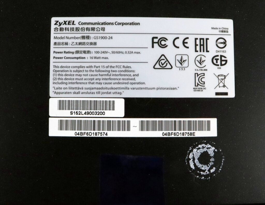 ZyXEL GS1900-24 24-Port GbE Smart Ethernet Managed Switch - Image 5