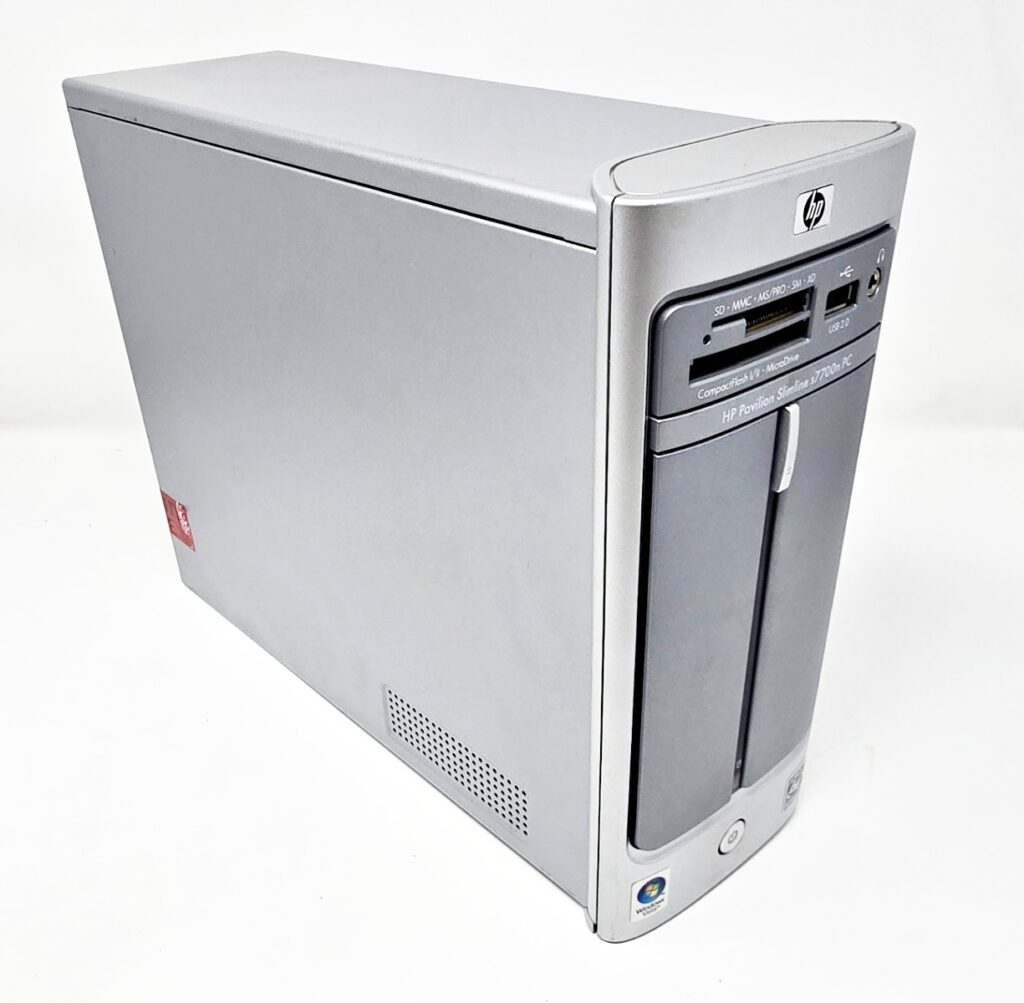HP Pavilion Slimline s7700n Desktop Computer AMD Athlon 64 X2 Dual Core 3800+ 1GB NO HDD