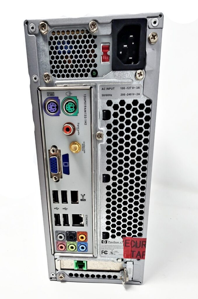 HP Pavilion Slimline s7700n Desktop Computer AMD Athlon 64 X2 Dual Core 3800+ 1GB NO HDD - Image 4