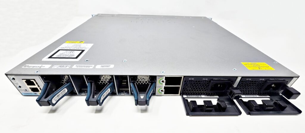 Cisco C3850 48-Port PoE+ WS-C3850-48P-S Gigabit Network Switch C3850-NM-4-1G - Image 4