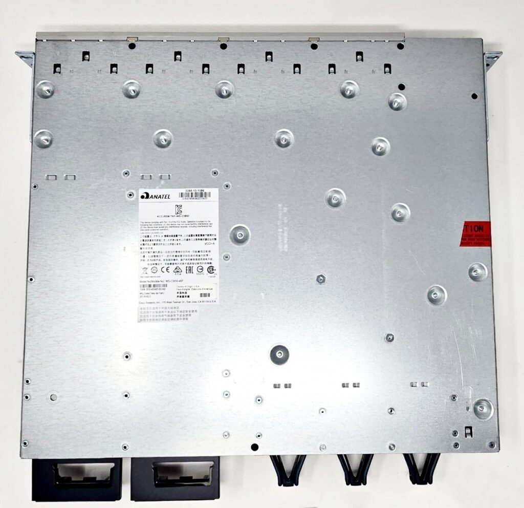 Cisco C3850 48-Port PoE+ WS-C3850-48P-S Gigabit Network Switch C3850-NM-4-1G - Image 7