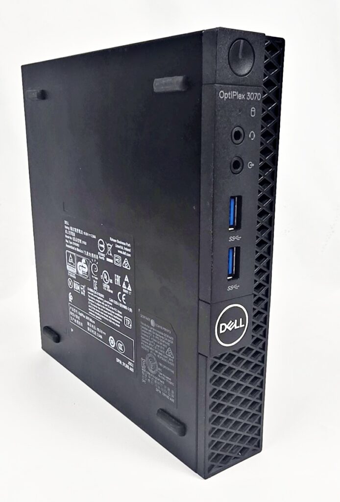 Dell OptiPlex 3070 Micro Desktop 256GB SSD 8GB RAM i5-9500T 2.2GHz