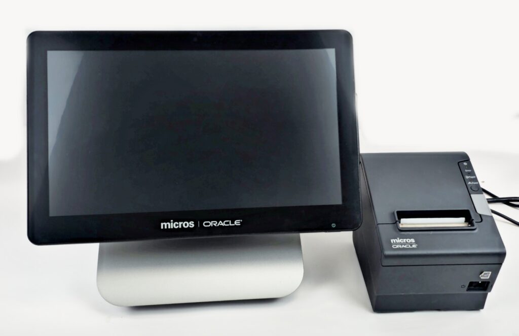 Oracle Micros Workstation 6 I5 15.6" 8GB 7321804 (650) PoS Terminal W/Epson TM-T88V Receipt printer - Image 2