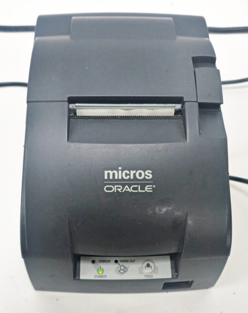 Oracle Micros Workstation 6 I5 15.6" 8GB 7321804(650) PoS Terminal W/Epson TM-U220B Receipt printer - Image 4