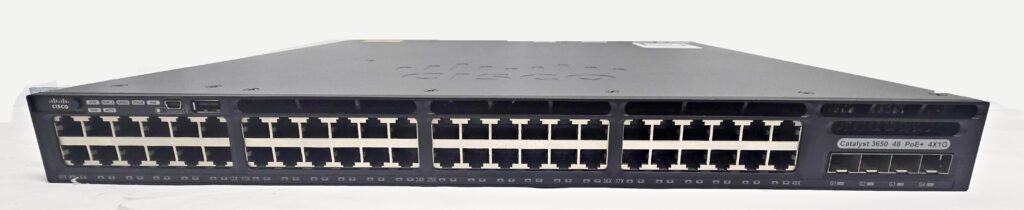 Cisco Catalyst 3650 WS-C3650-48PS-S 48 POE+ 4x1G 48-Port Gigabit Managed Switch