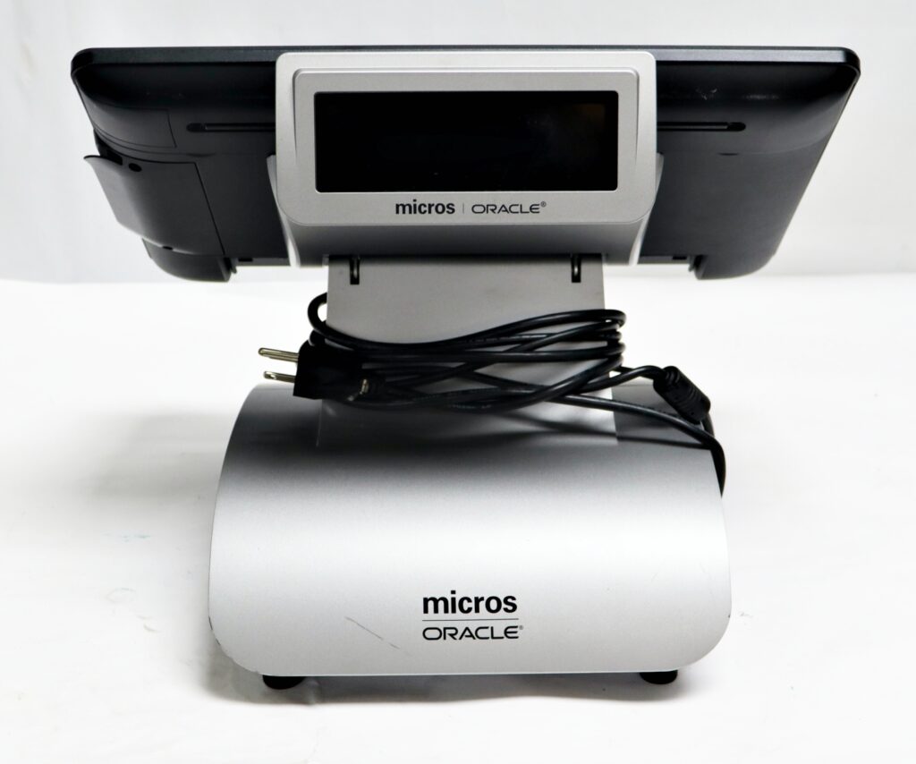 Oracle Micros Workstation 6 I5-5350U 15.6" 1.80GHz 8GB 7321804(650) 7321806 Oracle MICROS LCD Rear Display PoS Terminal - Image 5