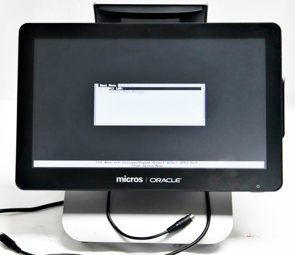 Oracle Micros Workstation 6 I5-5350U 15.6" 1.80GHz 8GB 7321804(650) 7321806 Oracle MICROS LCD Rear Display PoS Terminal
