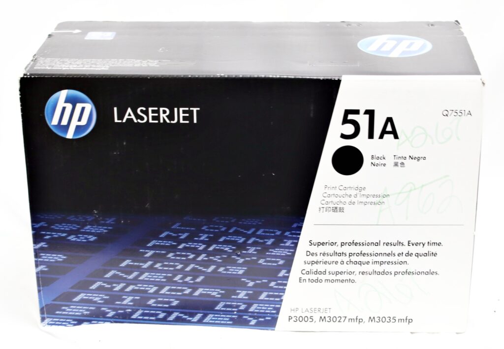 HP 51A Black Printer Inkjet Cartridge Q7551A - Image 2
