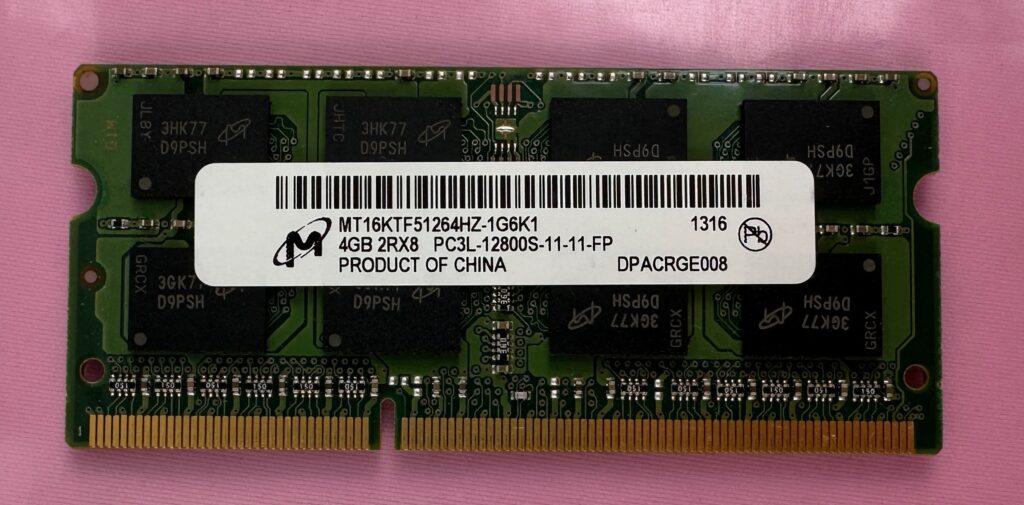 Apple iMac A1419 27" Memory Crucial 4GB DDR3L 1600MHz SO-DIMM - Image 2