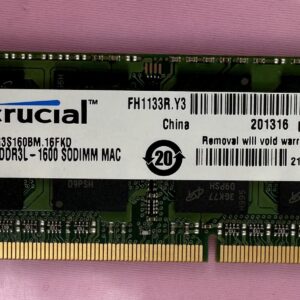Apple iMac A1419 27" Memory Crucial 4GB DDR3L 1600MHz SO-DIMM