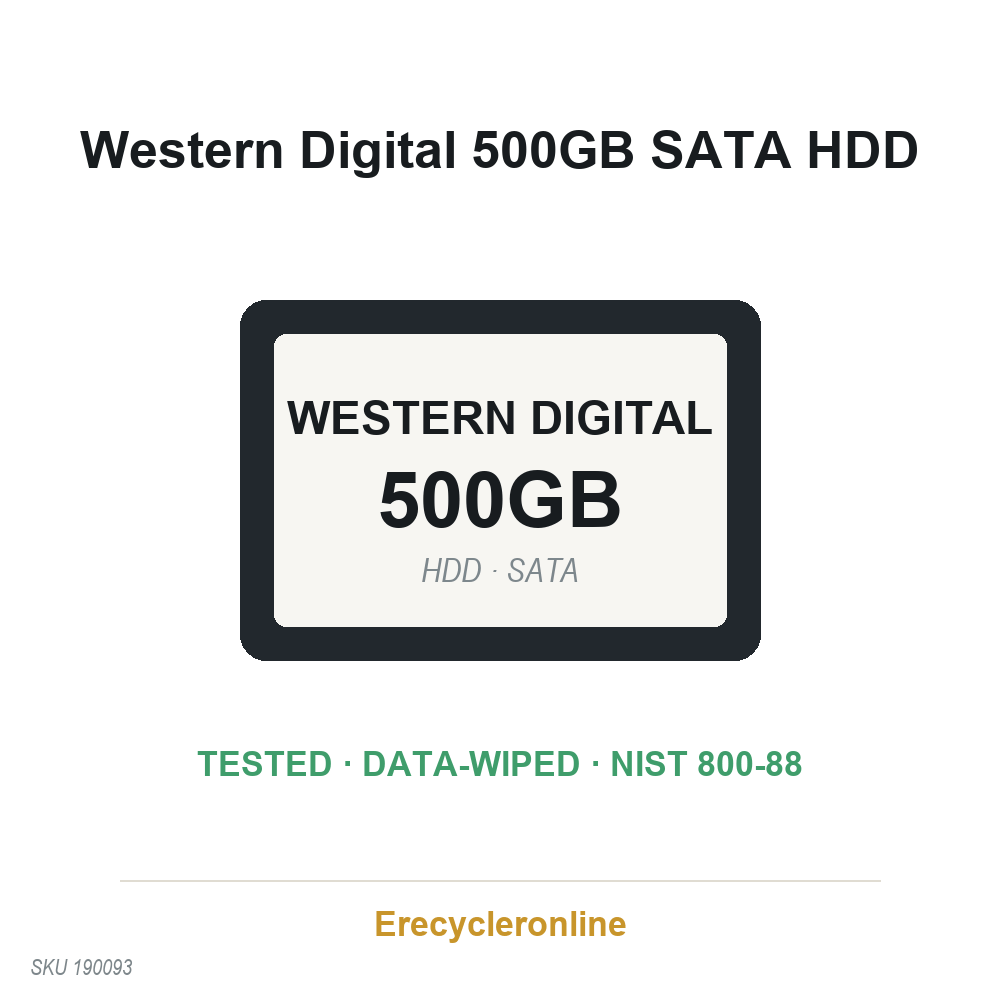 Western Digital 500GB 2.5" SATA HDD WD5000LPLX-75ZNTT0
