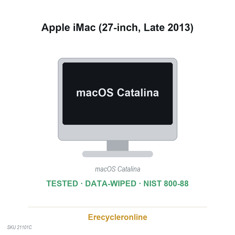 Apple iMac A1419 27" Intel Core i7-4771 8GB 1TB All-in-One
