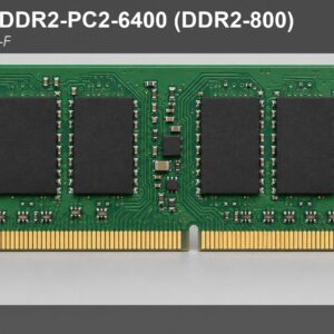 Elpida 2GB DDR2-800 SODIMM Laptop RAM EBE21UE8AFSA-8G-F PC2-6400 2Rx8