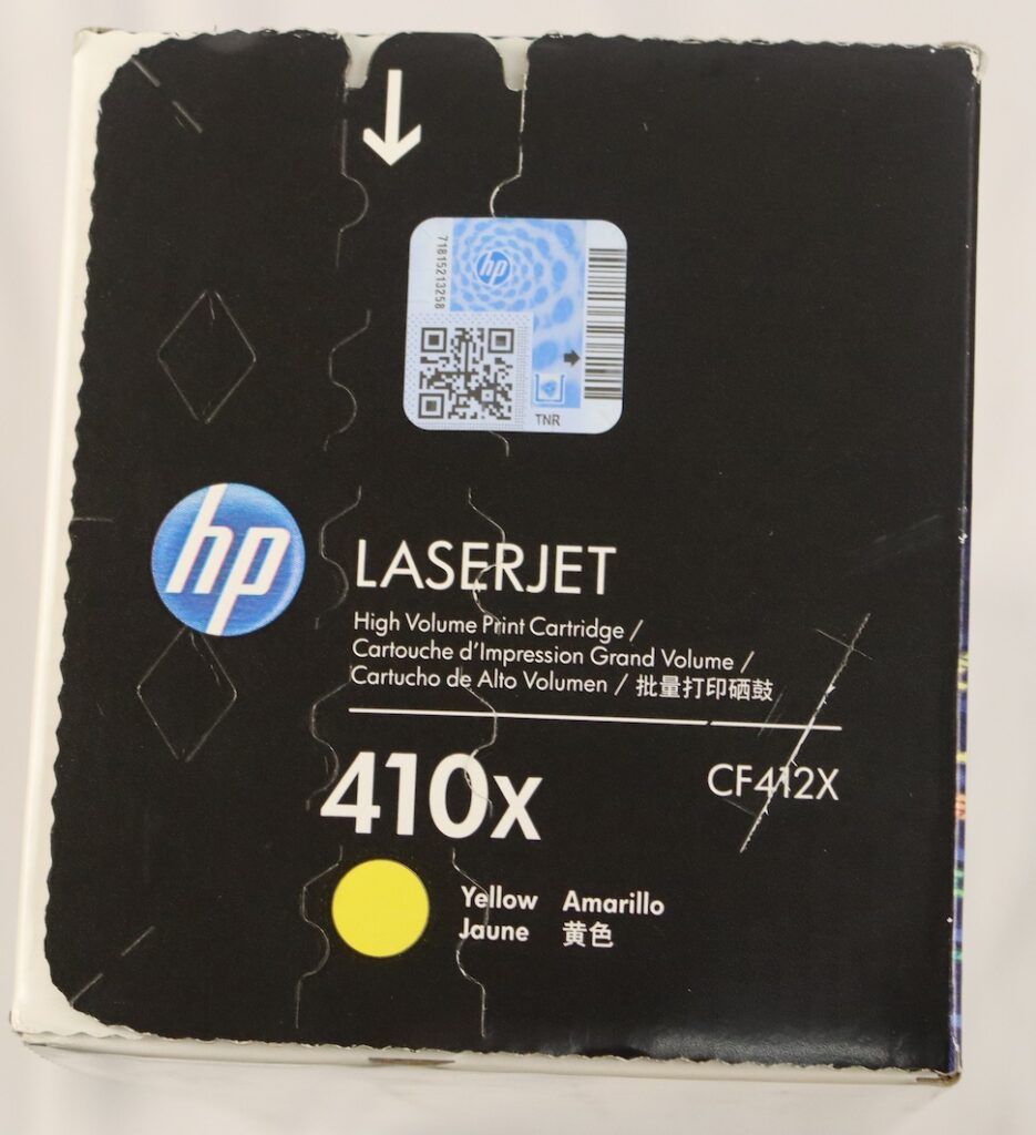HP 410X CF412X High Yield Yellow Original LaserJet Toner Cartridge - Image 3