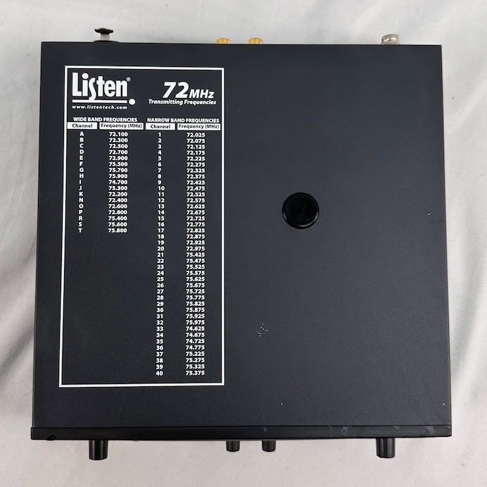 Listen Technologies LT-800-072 RF Transmitter 72 MHz - Image 3