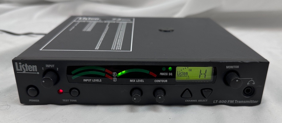 Listen Technologies LT-800-072 RF Transmitter 72 MHz