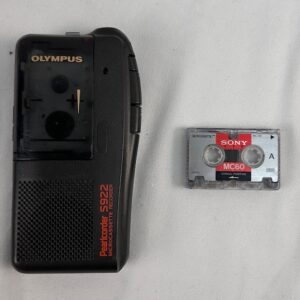 Olympus Pearlcorder S922 Portable Analog Microcassette Recorder