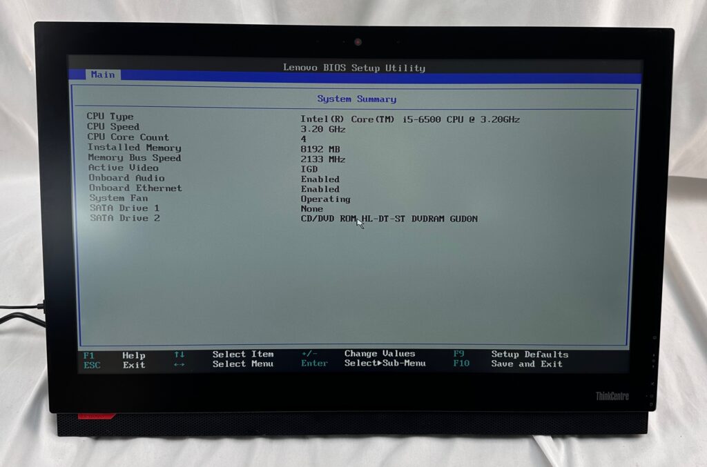 Lenovo ThinkCentre M900z i5-6500 3.20GHz 8GB RAM No HDD No Stand AIO Desktop