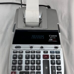 Canon MP11DX 12-digit Desktop Printing Calculator Clock & Calendar