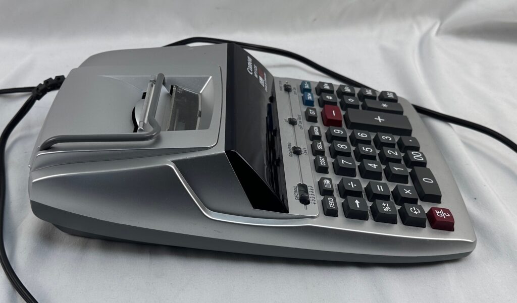 Canon MP11DX 12-digit Desktop Printing Calculator Clock & Calendar - Image 5