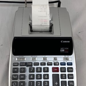 Canon MP11DX-2 12-digit Desktop Printing Calculator Clock & Calendar
