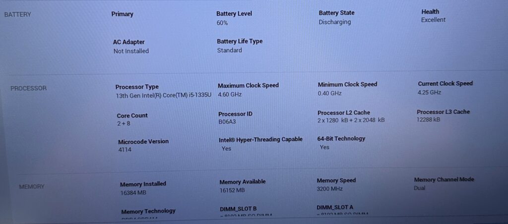 Dell Latitude 5440 14" i5-1335U 4.25GHz 16GB 3200MHz No HDD/SSD - Image 2