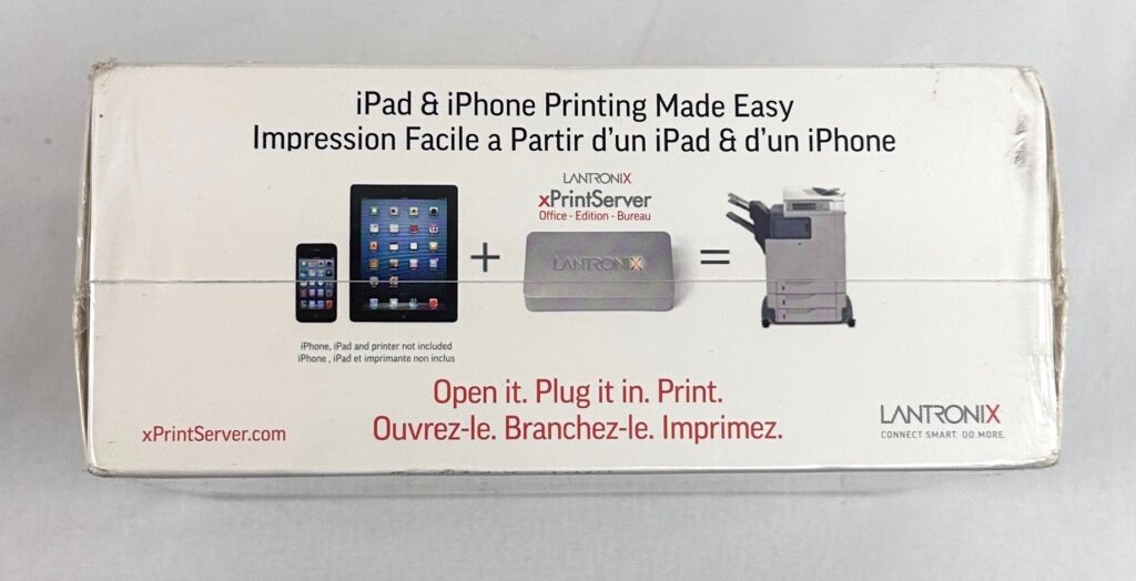 Lantronix xPrintServer XPS1002FC-02-S Wireless Print Server With Apple Air Print and Google Cloud Print Support - Image 3