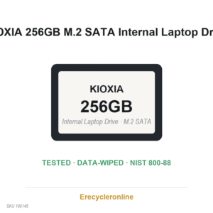 KIOXIA 256GB M.2 SSD KBG40ZNS256G NVMe