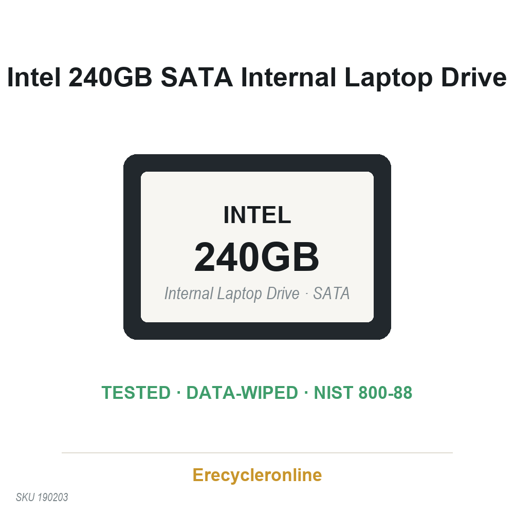 Intel 240GB 2.5" SATA SSD SSDSC2BF240A4H - Image 2