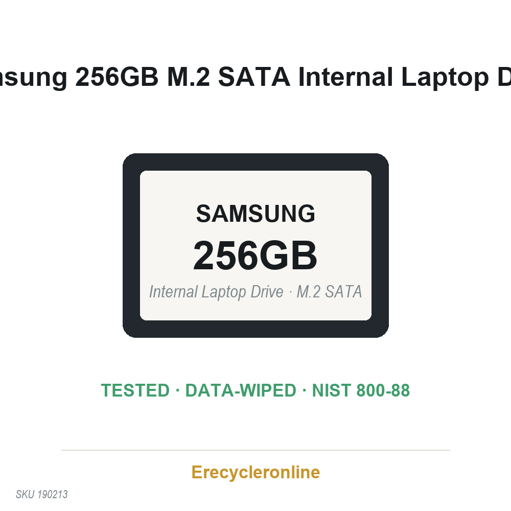 Samsung 256GB M.2 SSD MZVLW256HEHP-000H1 - Image 2